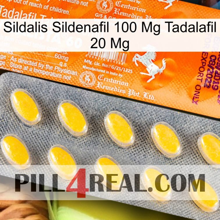 Sildalis Sildenafil 100Mg Tadalafil 20Mg new05